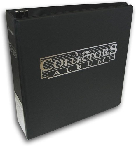 ULTRA PRO COLLECTORS ALBUM FOR 9 POCKET PAGES BLACK - Foto 2 di 2