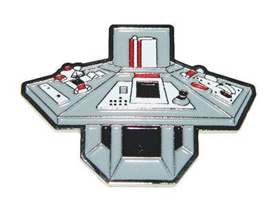DW Tardis CONSOLE Enamel / Metal Enamel Finish PIN