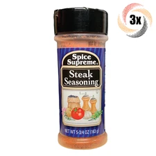 3x Shakers Spice Supreme Steak Food Seasoning | 5.75oz | Fast Shipping