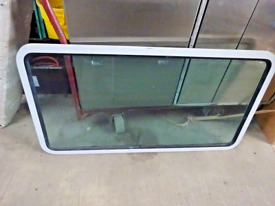 BOMAR FIXED WINDOW 53 X 28 7/8 OVERALL, 52 X 27 7/8 CUT OUT WITH TRIM ...