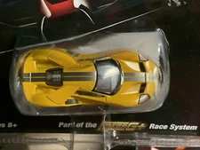 AFX (TOMY) HO SLOTCAR MEGA G+ FORD GT YELLOW SLOT RACE CAR scale AFX22029 NEW
