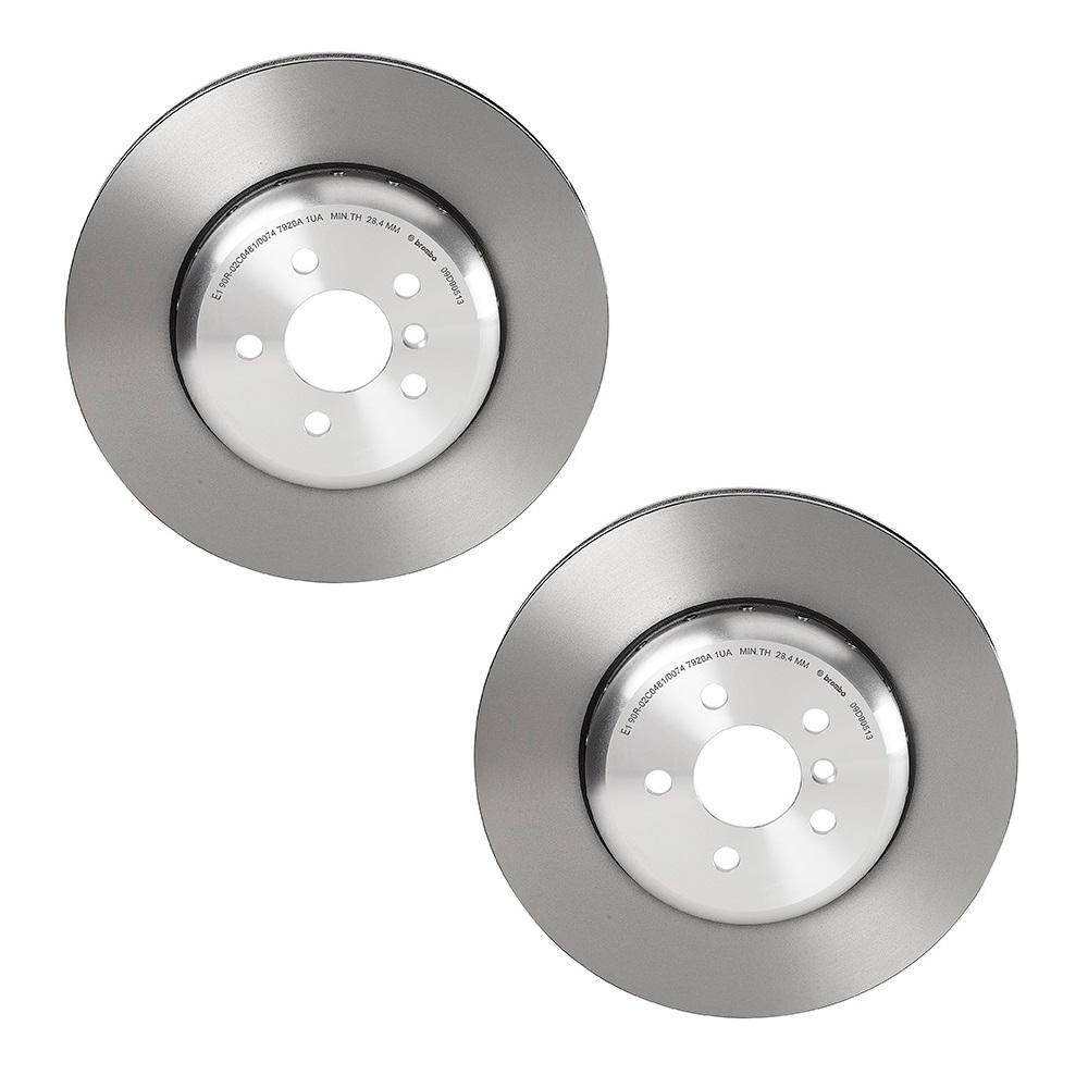 Brembo Pair Set of 2 Front Composite Disc Brake Rotors For BMW G30 5 Series G05 eBay