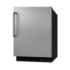 Summit ALFZ37BSSTB 20" Built-in or Freestanding Undercounter Freezer w/ Stain...