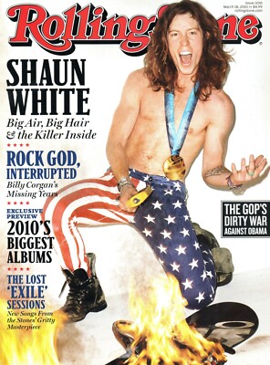 ROLLING STONE Magazine March 18 2010 Shaun White Jack Billy Corgan She & Him