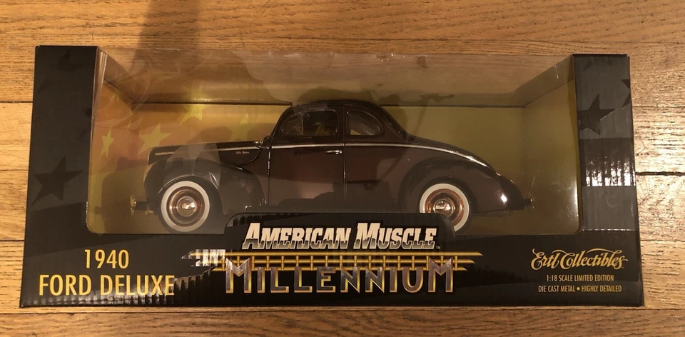 Ertl American Muscle Millennium 1940 Ford Deluxe 1:18 Scale Limited Edition - Image 2 of 4