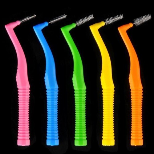 20Pcs Dental Orthodontic Oral Floss Interdental Brush Toothpick Teeth Cleaning - Picture 7 of 19