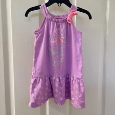 Circo Purple Mermaid Starfish Dress Girls Size 2T