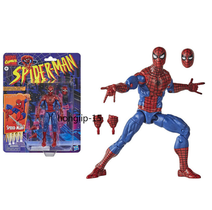 Spider-Man Retro a Classic Spiderman Action Figure 6-inch | eBay