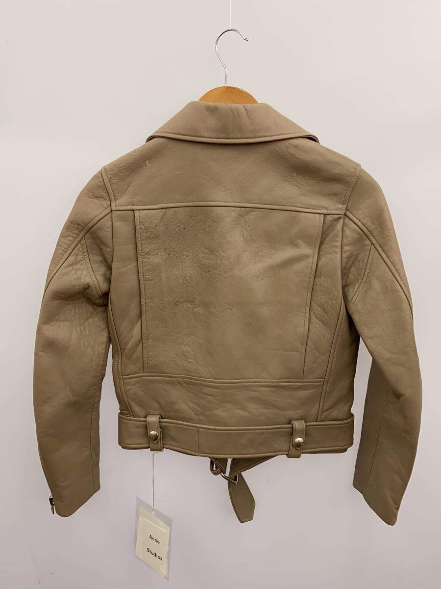 Acne Studios double riders Jacket leather sheepskin brown 32 Used