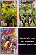 RETROACTIVE 1970S & 1980S GREEN LANTERN & FLASH #1 COMIC LOT DC 2011 BIG AUCTION