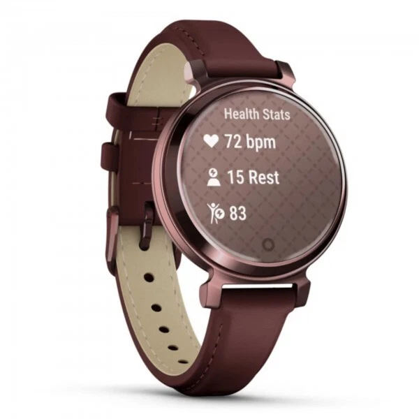 Garmin Lily 2 Classic Dark Bronze with Mulberry Leather Band 010-02839-03 - Image 3 of 3