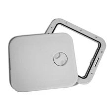 Nuova Rade Industria' access / deck hatch 316mm x 360mm removable cover - Grey