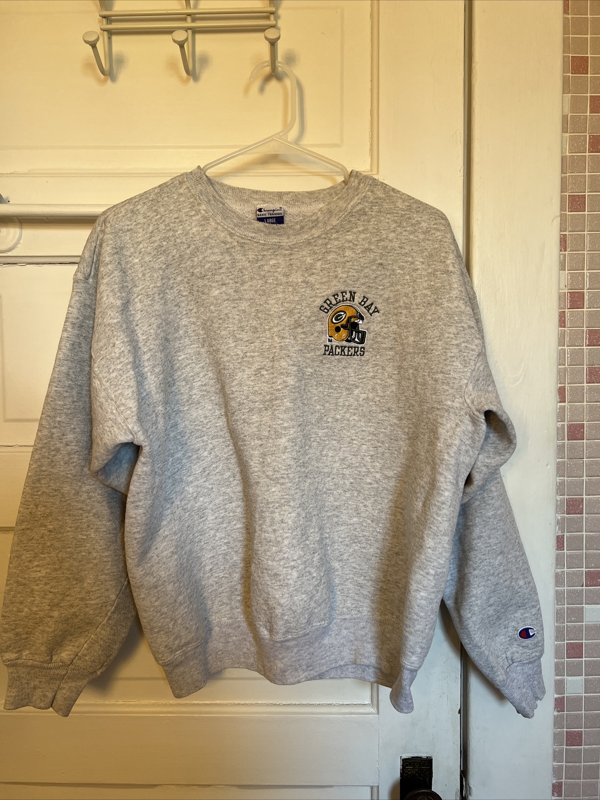 VTG Green Bay Packers Sweatshirt size Large SEE DESCRIPTION eBay