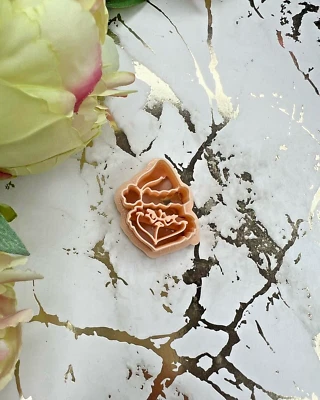 Grinch 30mm polymer clay cutter