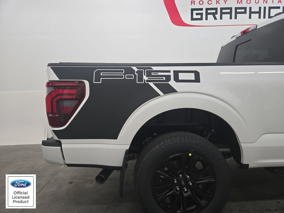 Ford F-150 2021-2025 platón F-150 calcomanías gráficas laterales F150 - par Foto 2 de 4