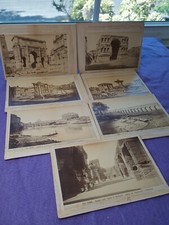 ANTIQUE Photos Roman Ruins  Late 1800  Set Of 7  On Hard Board 7x5" Approximate 
