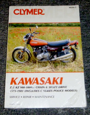 1981 Clymer Kawasaki Z900 Z1000 KZ900 KZ1000 Motorcycle Service Manual M359-3