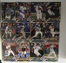 2024 MLB Topps Now Rookie Cup 12-Card Base Team Set Skenes Merrill Langford Etc