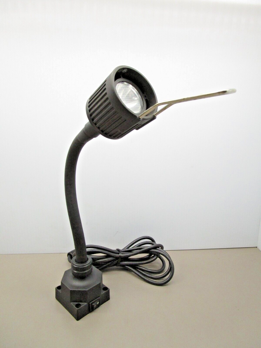 Sunnex HS741-10 Halogen Task Lamp Chrome/Black 12V 20W 10