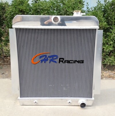 Aluminum Radiator FOR CHEVY PICK UP TRUCK V8 1955-1959 1956 1957 1958 ...