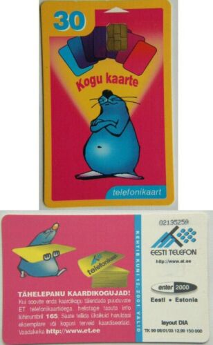 Estonia Phone Card - Kogu Kaarte - Picture 1 of 1