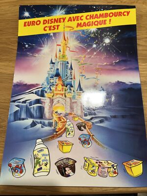 Euro Disney Disneyland Paris Chambourcy 1992 Euro Disney