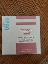 BLISS Incredi-Peel, 4 Facial Treatments - New