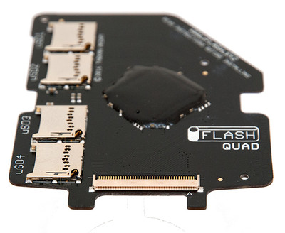 iFlash Quad MicroSD Adapter iPod 5G 6G 7G Video Classic Upto 4x