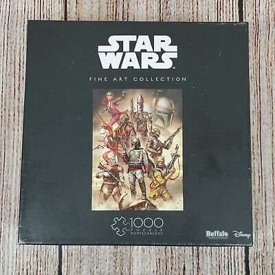 1000 Pc Puzzle. Scum And Villainy Bounty Hunters Star Wars Fine Art Collection