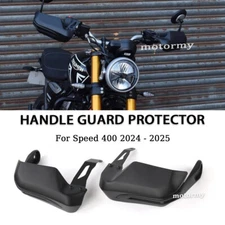 Matt Black Handguard/Wind Deflectors Accessories For Triumph Speed 400 2024-2025