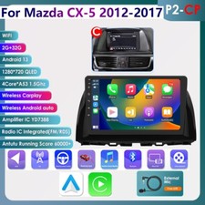 For Mazda Cx-5 2013-2016 10.1android 13 Car Gps Stereo Radio Carplay 232g Swc
