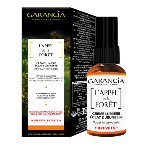 GARANCIA L'appel de la forêt crème lumière soin booster d'éclat matinal flacon 30 ML