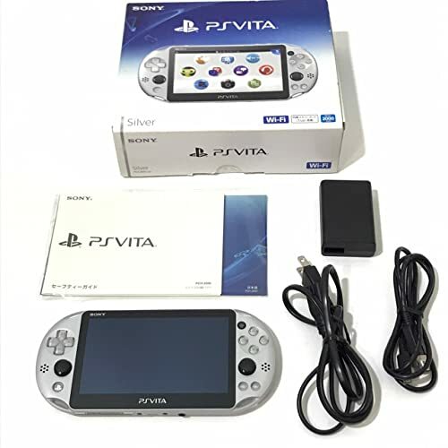 【ほぼ新品】PSVITA PCH-2000 シルバー 新品 未使用 PS Vita Wi-Fi シルバー PCH-2000 ③