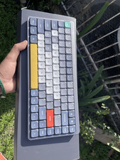 Limited Edition Nuphy Air 75v2 with NuFolio V2  Extra Twilight Keycaps