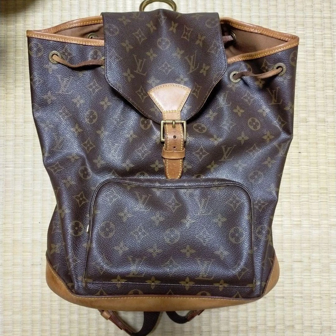 Louis-Vuitton-Monogram-Montsouris-GM-Back-Pack-Brown-M51135 – dct