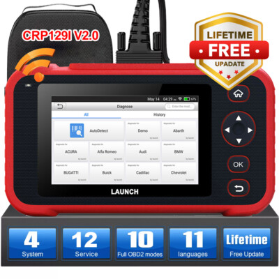 Launch CRP129i V2.0 Pro KFZ OBD2 Diagnosegerät 12Services 4System SAS TPMS