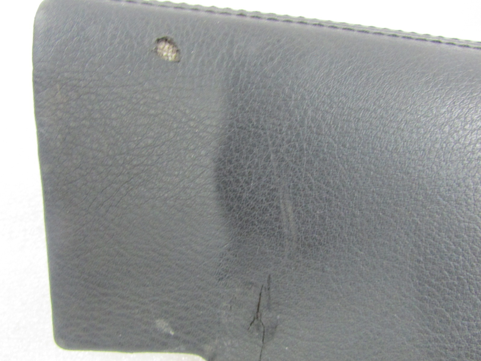 Lamborghini Gallardo RH, Right Front Sill Cover, Black Leather, Used, 401854888E