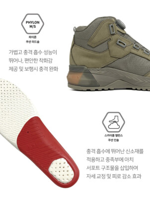 K2Safety Mens Gore-tex BOA Dial Work Shoes Steel Toe Cap Anti