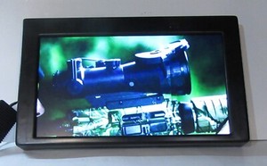 18" Marketing kiosk, Trade Show Video Display digital USB, SD card with sound.