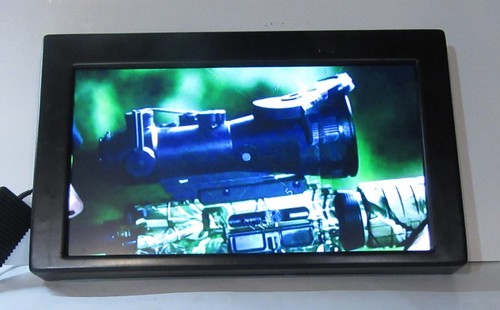 18" Marketing kiosk, Trade Show Video Display digital USB, SD card with sound.