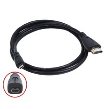 Micro HDMI A/V TV Video Cable For Sony Handycam HDR-CX220 HDR-CX230 b HDR-CX240