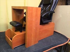 pedicure chair & pibb's table nc01 +footsie tab no plumbing