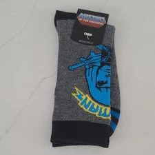 NEW He-Man Masters of the Universe Socks Bioworld Loot Crate size 10-13