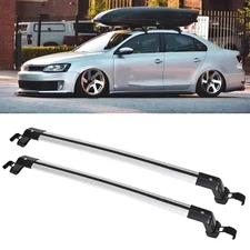 For VW Jetta MK6 41.3'' Car Top Roof Rack Cross Bar Luggage Carrier Bar w/Lock
