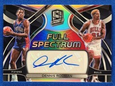 DENNIS RODMAN FULL SPECTRUM Autograph Card