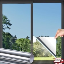 One Way Privacy Window Film UV Protection Glare Reduction Easy Installation New