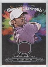 2018 Upper Deck Goodwin Champions Splash of Color Memorabilia Wesley Bryan 13dn