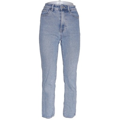 Stradivarius, Jeans, Größe: 36, Mom Slim, Blau, Einfarbig, Denim, Damen #DlT