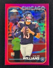 2024 Topps Chrome - Rookies Caleb Williams #202 Magenta Refractor /399 (RC)