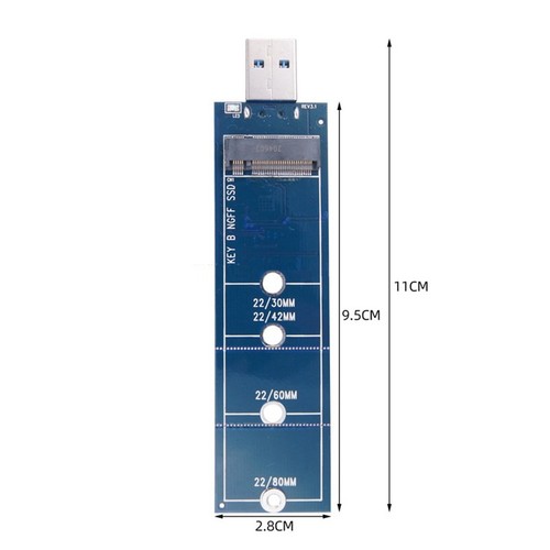 1 Stück SSD M2 auf USB Adapterkarte M.2 auf USB Adapterkarte Adapterkarte V1Y3 - Afbeelding 6 van 6